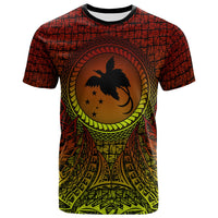 Papua New Guinea T Shirt Polynesian Circle Pattern Unisex Reggae - Polynesian Pride