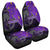 Hawaii Car Seat Cover - Pearl City High Car Seat Covers - AH Universal Fit Purple - Polynesian Pride