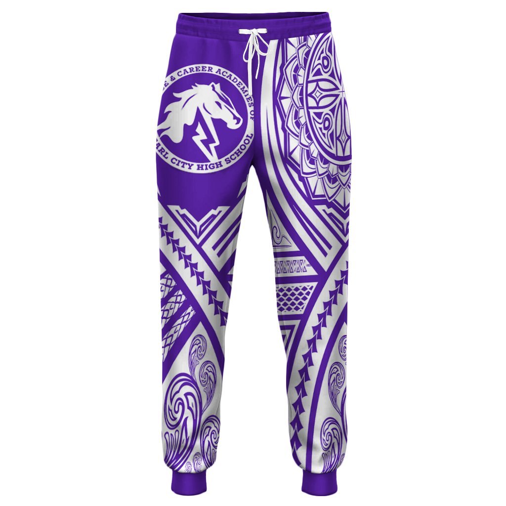 Hawaii - Pearl City High Joggers Pant AH Unisex Green - Polynesian Pride