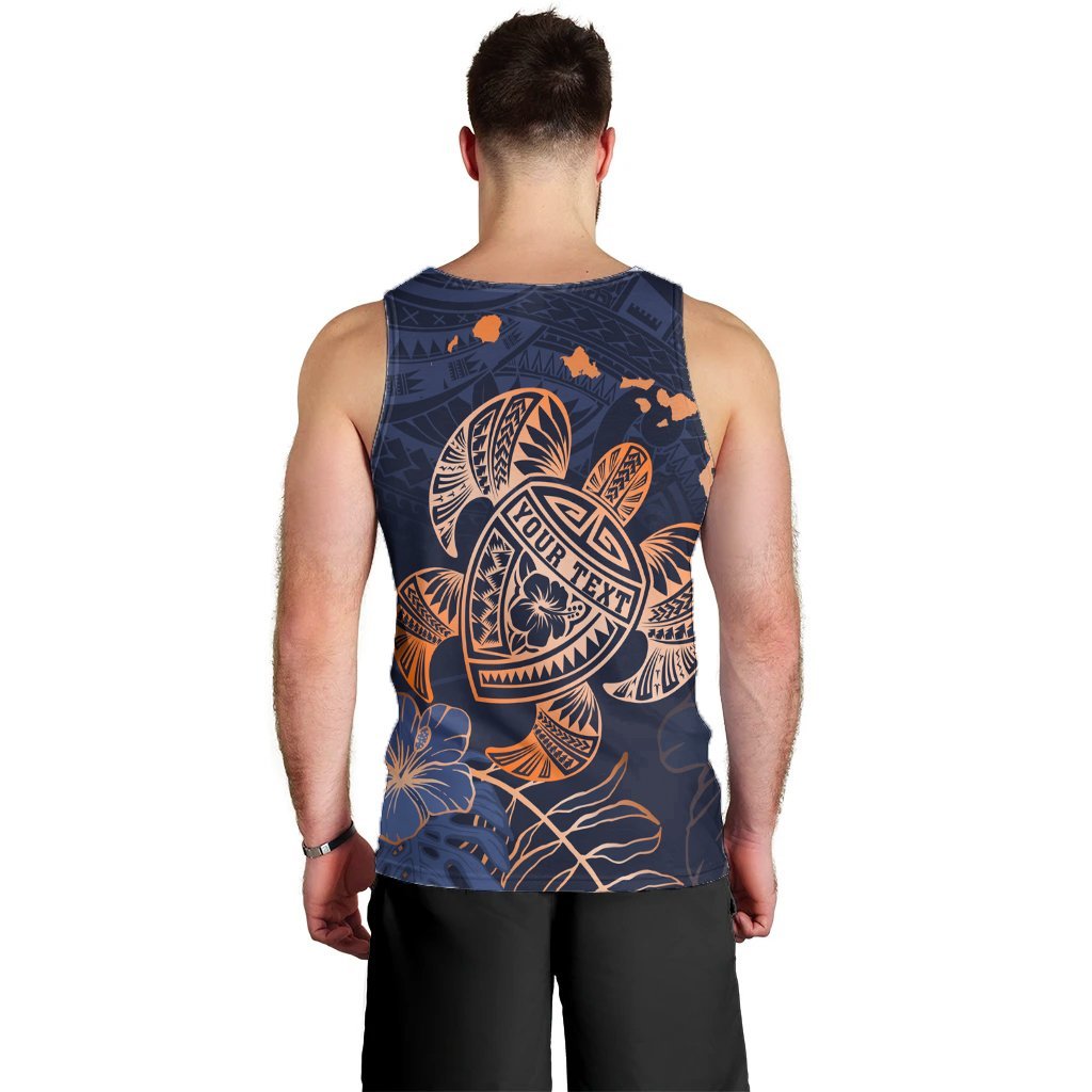 Personalized - Hawaii Polynesian Aloha Po Turtle Hibiscus Tropical Tank Top - Special Edition - AH - Polynesian Pride