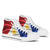 Philippines High Top Shoes - 500th Victory And Humanity Style Flag - Polynesian Pride