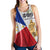 Philippines Women's Racerback Tank - 500th Victory And Humanity Style Flag - Polynesian Pride