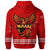 American Samoa Polynesian Hoodie Nuuuli Manulele Tausala With Phoenix - Polynesian Pride