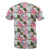 Hawaii Pink Monstera and Green Tropical Leaves White T Shirt - Polynesian Pride