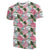 Hawaii Pink Monstera and Green Tropical Leaves White T Shirt - Polynesian Pride
