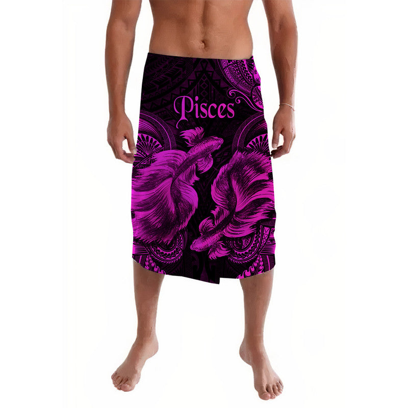 Pisces Zodiac Polynesian Lavalava Unique Style Pink LT8 Pink - Polynesian Pride