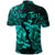 Custom Pisces Zodiac Polynesian Polo Shirt Unique Style Turquoise LT8 - Polynesian Pride