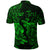 Custom Pisces Zodiac Polynesian Polo Shirt Unique Style Green LT8 - Polynesian Pride