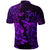 Custom Pisces Zodiac Polynesian Polo Shirt Unique Style Purple LT8 - Polynesian Pride