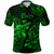 Custom Pisces Zodiac Polynesian Polo Shirt Unique Style Green LT8 - Polynesian Pride