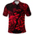 Custom Pisces Zodiac Polynesian Polo Shirt Unique Style Red LT8 - Polynesian Pride