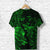 Custom Pisces Zodiac Polynesian T Shirt Unique Style Green LT8 - Polynesian Pride