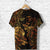 Custom Pisces Zodiac Polynesian T Shirt Unique Style Gold LT8 - Polynesian Pride