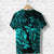 Custom Pisces Zodiac Polynesian T Shirt Unique Style Turquoise LT8 - Polynesian Pride