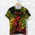 Custom Pisces Zodiac Polynesian T Shirt Unique Style Reggae LT8 - Polynesian Pride