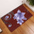 Plumeria Violet Polynesia Red Door Mat AH Door Mat Red - Polynesian Pride