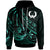 Pohnpei Hoodie The Flow of The Ocean Unisex Green - Polynesian Pride