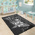 Pohnpei Area Rug - Fish With Plumeria Flowers Style - Polynesian Pride