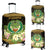 Pohnpei Luggage Covers - Polynesian Gold Patterns Collection Black - Polynesian Pride