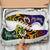 Pohnpei Custom Personalised Sneakers - Rainbow Polynesian Pattern - Polynesian Pride