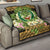 Pohnpei Premium Quilt - Polynesian Gold Patterns Collection - Polynesian Pride