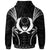 Pohnpei Zip up Hoodie Blood Runs Through My Veins Style Black - Polynesian Pride