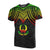 Pohnpei Custom T Shirt Micronesian Pattern Reggae Armor Style Unisex Reggae - Polynesian Pride