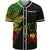 Pohnpei Custom Personalized Baseball Shirt - Flash Style Reggae Unisex Reggae - Polynesian Pride