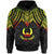 Pohnpei Custom Hoodie Micronesian Pattern Armor Style - Polynesian Pride