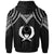 Pohnpei Hoodie Polynesian Armor Style Black - Polynesian Pride