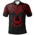 Pohnpei Custom Polo Shirt Polynesian Armor Style Red Unisex Red - Polynesian Pride