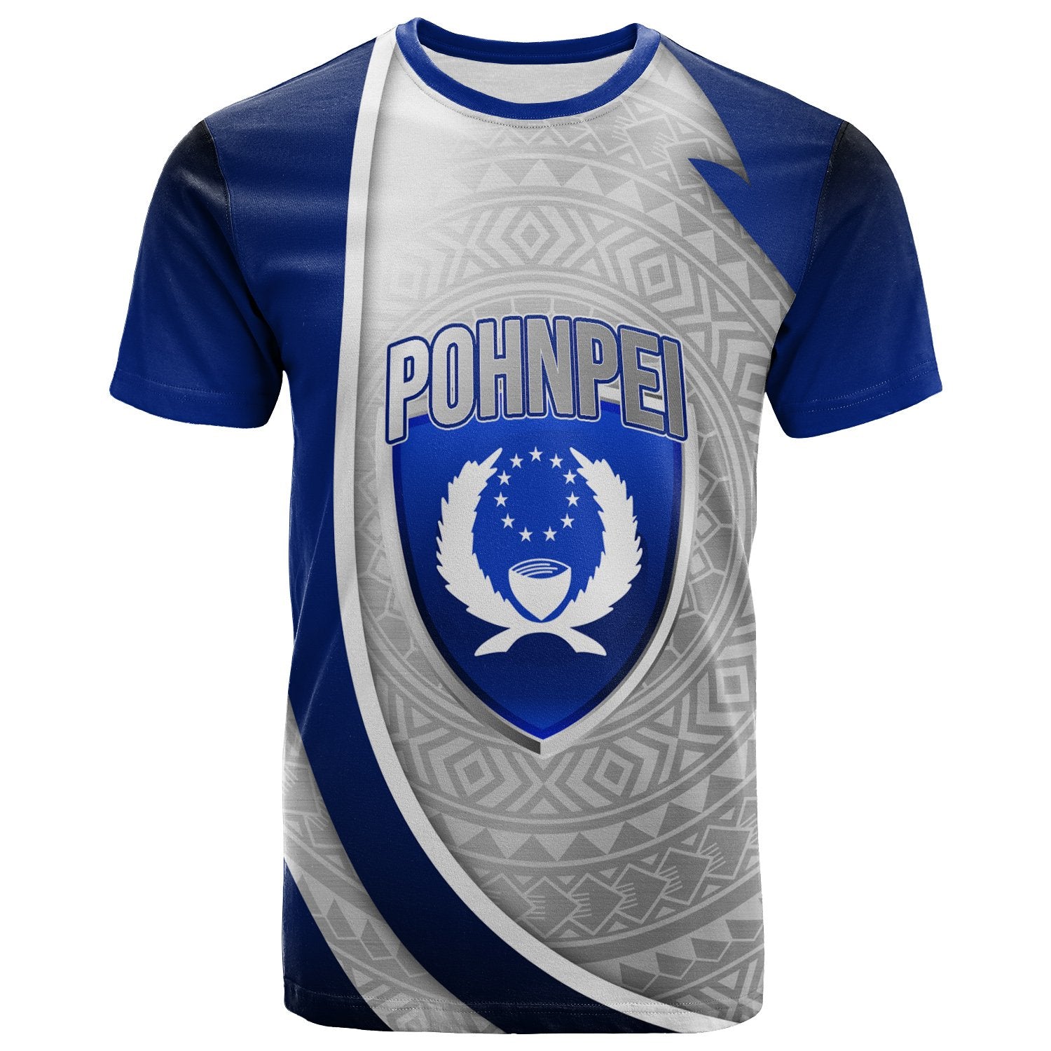 PohnpeiT Shirt Pohnpei Pride Unisex Blue - Polynesian Pride