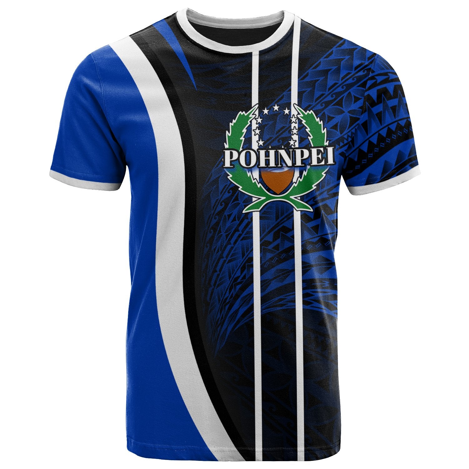 Pohnpei T Shirt Special Unisex Blue - Polynesian Pride