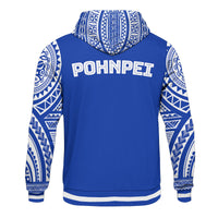Pohnpei Hoodie Polynesian Chief Style - Polynesian Pride