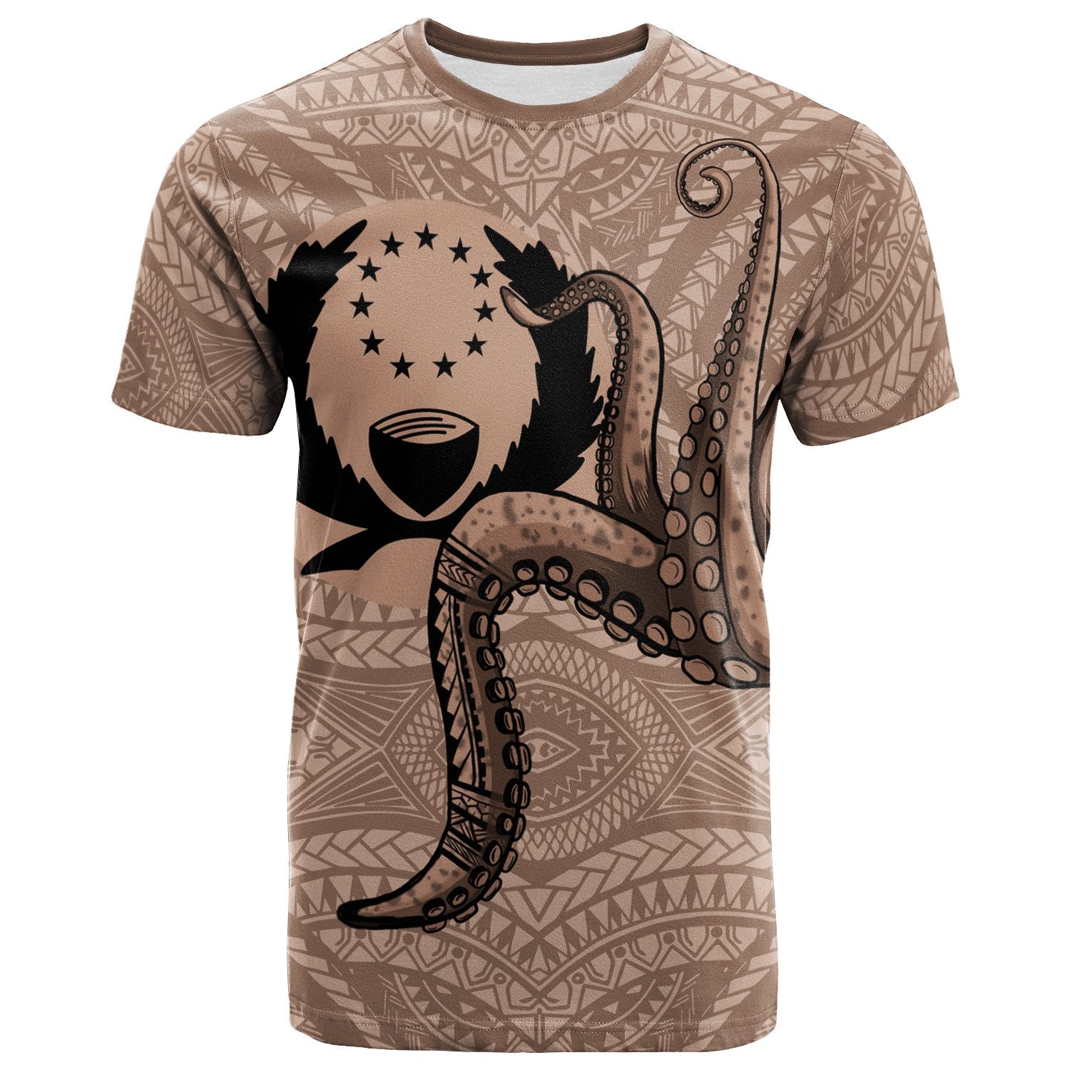 Pohnpei T shirt Micronesia Octopus Tentacle Unisex One Color - Polynesian Pride