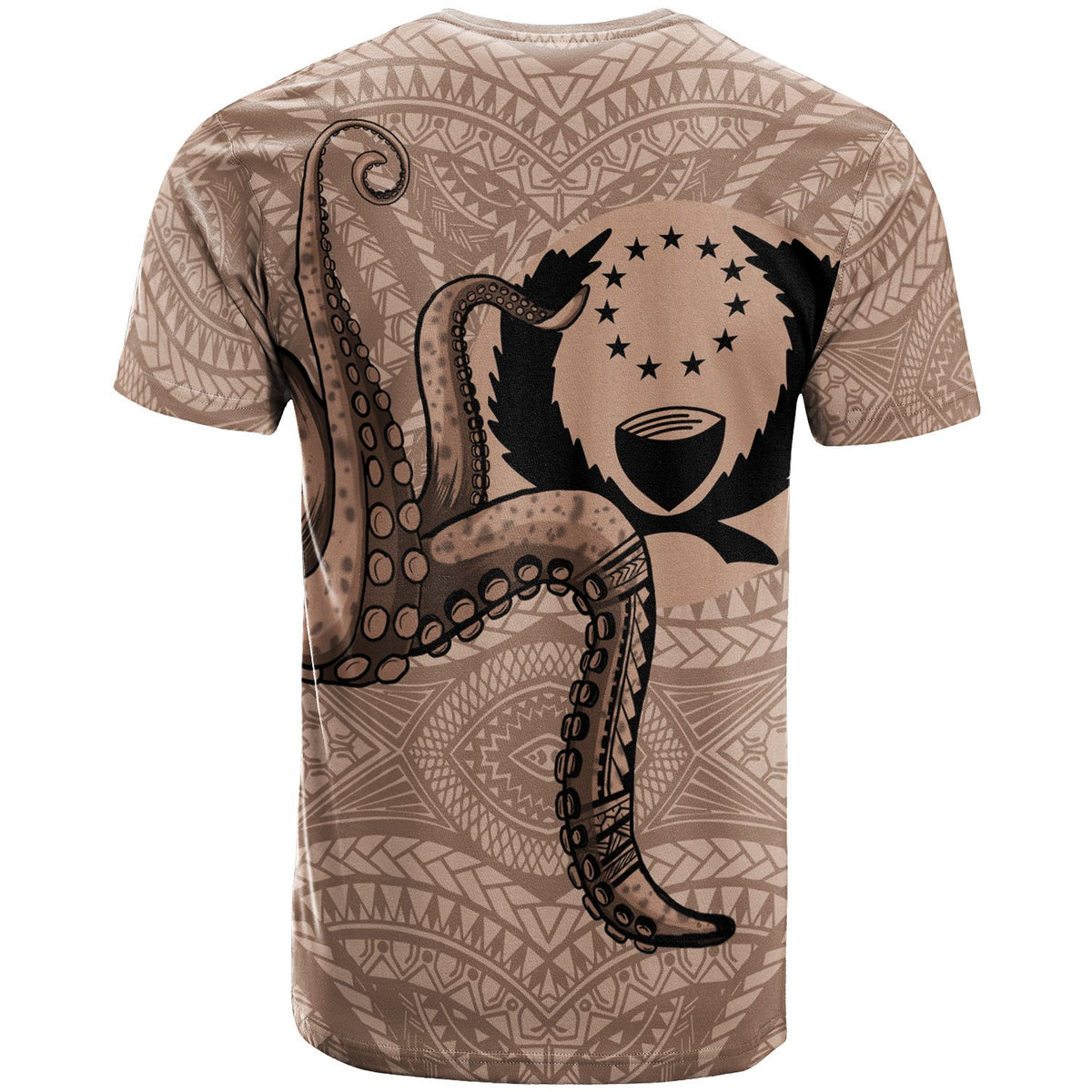 Pohnpei T shirt Micronesia Octopus Tentacle - Polynesian Pride