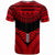 Papua New T Shirt Tribal Pattern Cool Style Red Color - Polynesian Pride