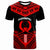 PohnpeiT Shirt Tribal Pattern Cool Style Unisex Red - Polynesian Pride