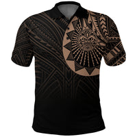 Polynesian Full Sleeve Tattoo Polo Shirt Blush Color LT7 Unisex Black - Polynesian Pride