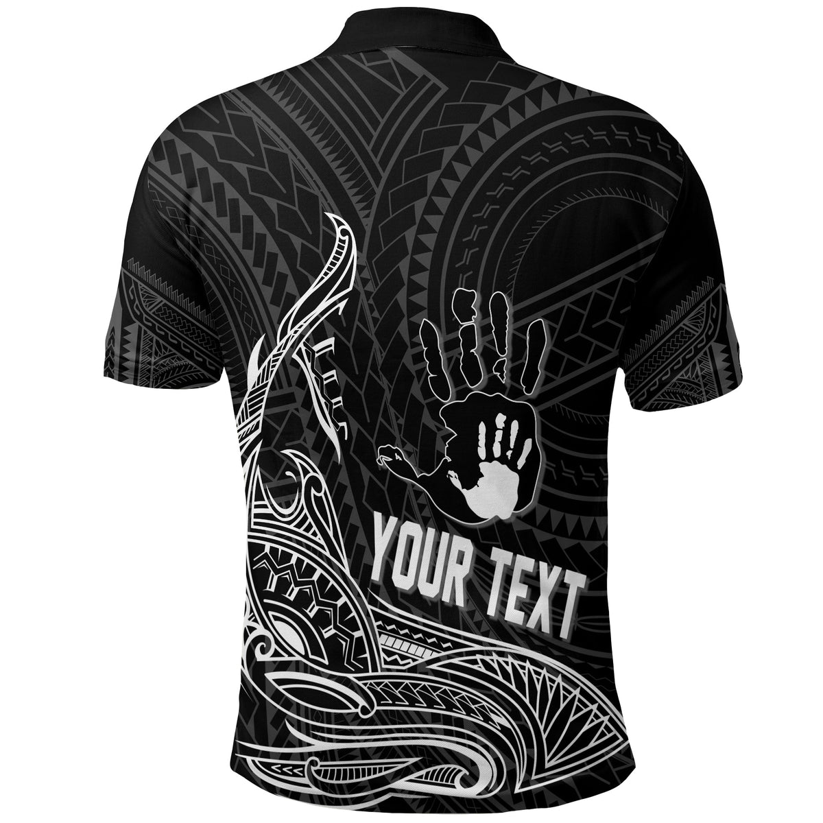 Fathers Day Polynesian Custom Polo Shirt My Dad My Hero LT7 - Polynesian Pride