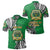 Custom Saineha Tonga Polo Shirt Polynesian Style Class of LT16 Unisex Green - Polynesian Pride