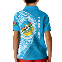 (Custom Personalised) Vanuatu Torba Province KID Polo Shirt Torba Emblem LT7 - Polynesian Pride