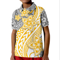 Traditional Polynesian Tribal Tattoo Retro Polo Shirt Yellow LT9 - Polynesian Pride