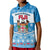 Fiji Masi Tapa Christmas Vibe Polo Shirt LT9 - Polynesian Pride