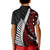 Mate Maa Tonga Mixed Aotearoa Kiwis Rugby Polo Shirt Silver Fern Mixed Polynesian Style LT9 - Polynesian Pride