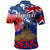 Custom New Zealand ANZAC Day Polo Shirt Grunge Aotearoa Flag and Red Poppy LT9 - Polynesian Pride