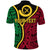 Custom Vanuatu Polo Shirt Tribal Vanuatu Coat Of Arms Flag Style LT9 - Polynesian Pride