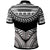 Niue Custom Polo Shirt Tribal Pattern Cool Style White Color - Polynesian Pride
