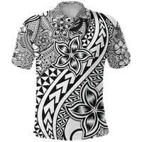 Traditional Polynesian Tribal Tattoo Retro Polo Shirt Black LT9 Black - Polynesian Pride