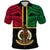 Vanuatu Polo Shirt Tribal Vanuatu Coat Of Arms Flag Style LT9 Black - Polynesian Pride